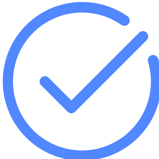 Ilustração de um check